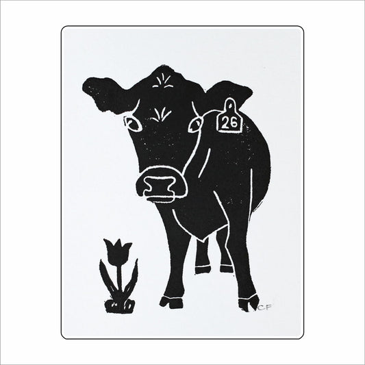 CFA-001 Two-Six Cow | 0.75Acrylic Contour |