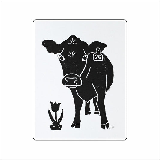 CFA-002  Two-Six Cow Mini | 0.50Acrylic Mini |