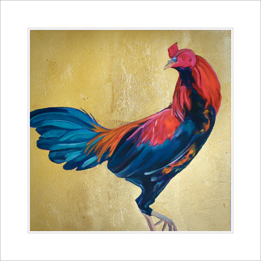 Rooster | 0.75in. Acrylic Cutout 5x7 | Single