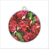 CHB-001 Red Hydrangeas Ornament | 0.25in. Acrylic Ornament | Single