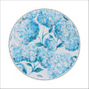 CHB-007 Blue Flowers Coaster | 0.25" Acrylic With Cork | Single (Pack of 4)