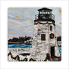 CHB-008 Lighthouse Coaster | 0.25" Acrylic With Cork | Case Bundle any 4+ sets (Pack of 4)