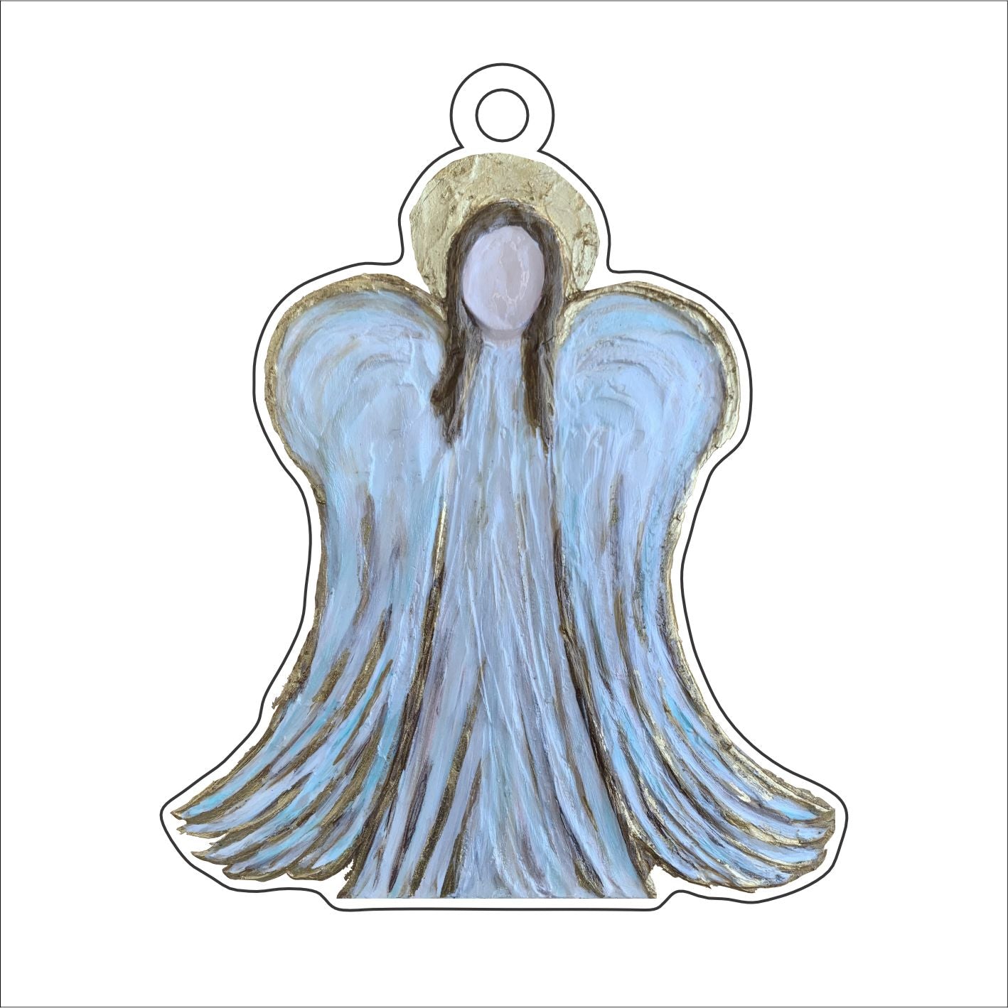 CHM-003 Angel Ornament | 0.25Acrylic Ornament |