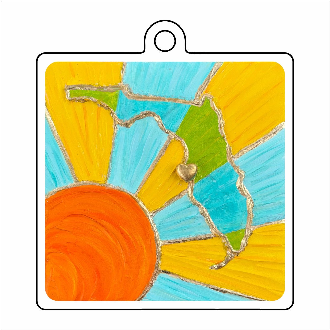 CHM-014 Florida Ornament | 0.25Acrylic Ornament |