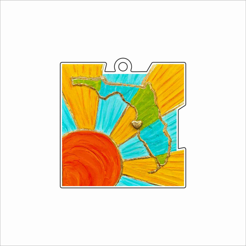 CHM-017 Florida Ornament | 0.25Acrylic Ornament