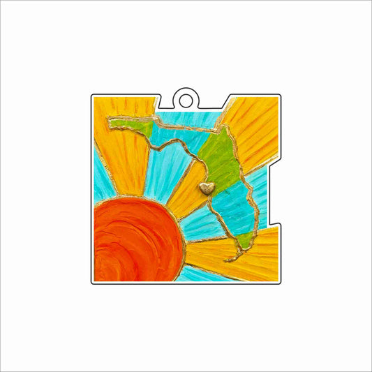 CHM-017 Florida Ornament | 0.25Acrylic Ornament