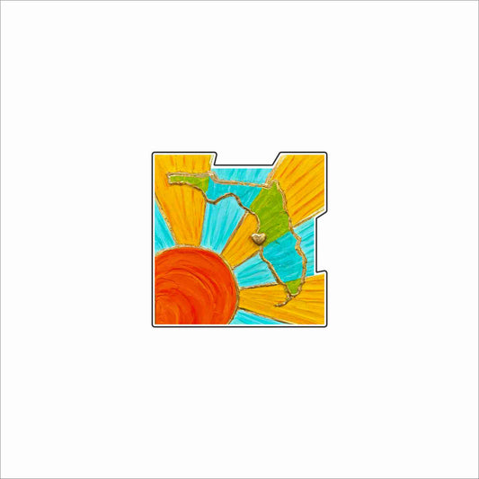 CHM-018 Florida Magnet | 0.125Acrylic Magnet | Case of 25