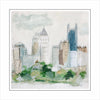 CHR-003 Midtown in Blue Medium | Watercolor  |