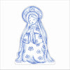 CHS-001 Mary Nativity | 0.75Acrylic Contour