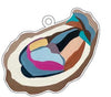 CLA-001 Oyster | 0.25in. Acrylic Ornament | Case Bundle of 25