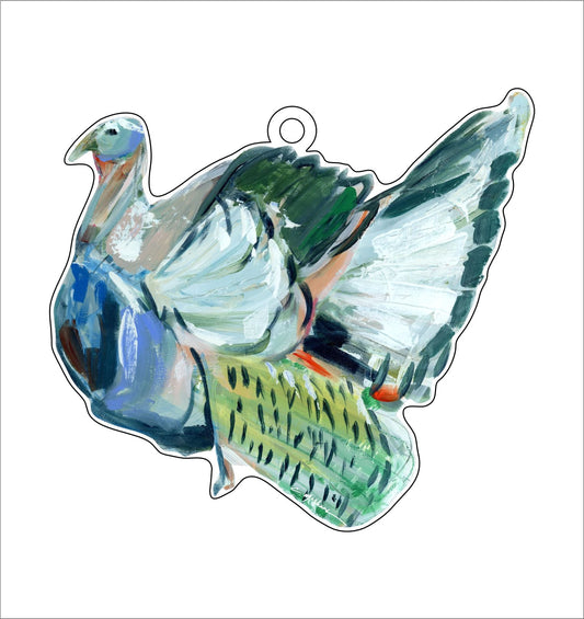 Dolly Drumstick Turkey | 0.25in. Acrylic Ornament | Case of 25
