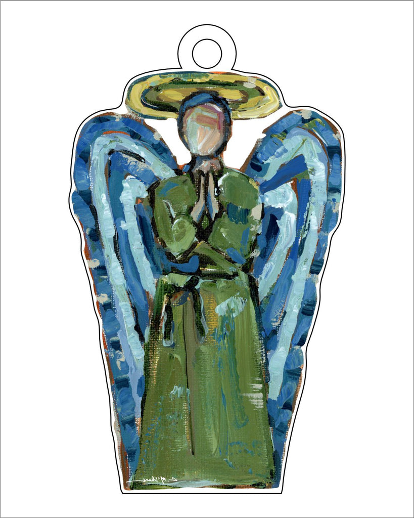 Angel Male | 0.25in. Acrylic Ornament | Mix and Match (any 10+)