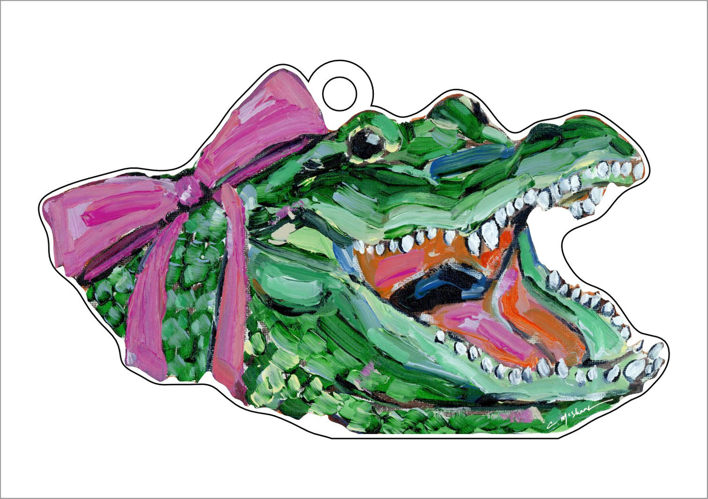 Florida Gator | 0.25in. Acrylic Ornament | Mix and Match (any 10+)