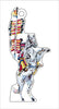 Florida State Seminoles | 0.25in. Acrylic Ornament |  Case of 25