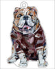 Miss State Bulldog | 0.25in. Acrylic Ornament | Mix and Match (any 10+)