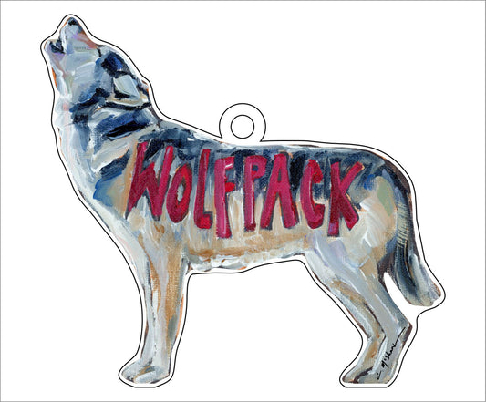 NC State Wolfpack | 0.25in. Acrylic Ornament | Case of 25