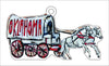 Oklahoma U | 0.25in. Acrylic Ornament | Case of 25