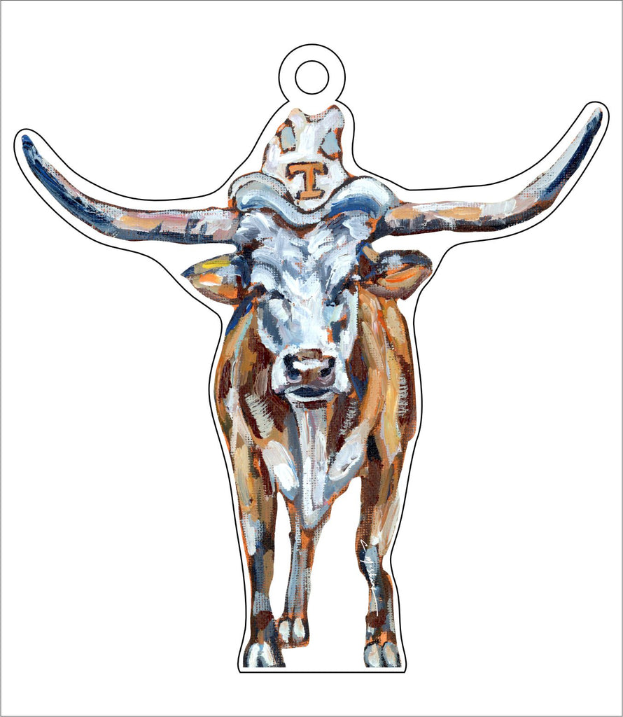 Texas Longhorn | 0.25in. Acrylic Ornament | Mix and Match (any 10+)