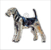 Airedale | 0.25in. Acrylic Ornament | Mix and Match (any 10+)