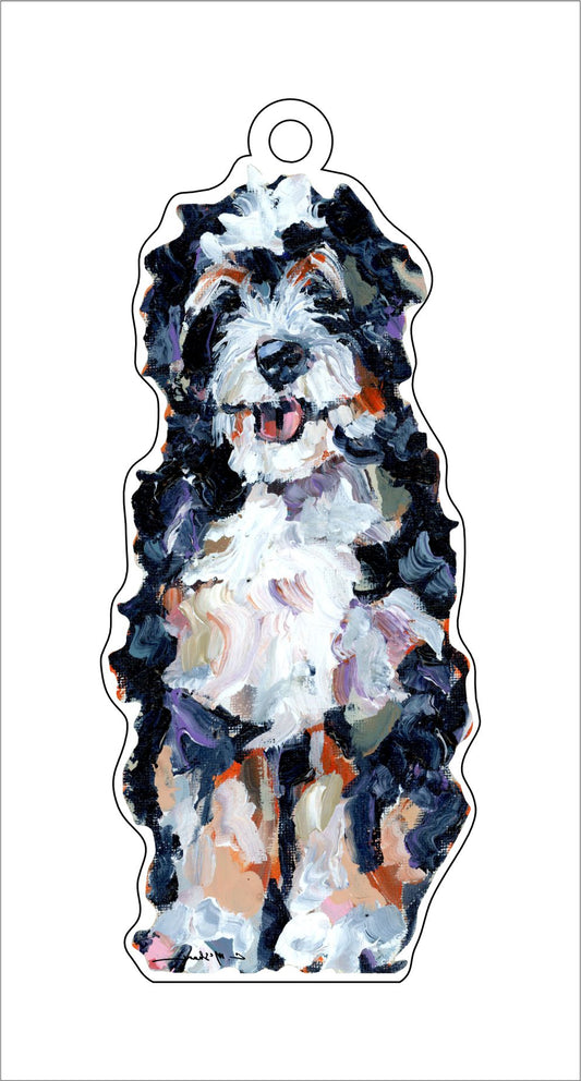 Bernedoodle | 0.25in. Acrylic Ornament | Case of 25
