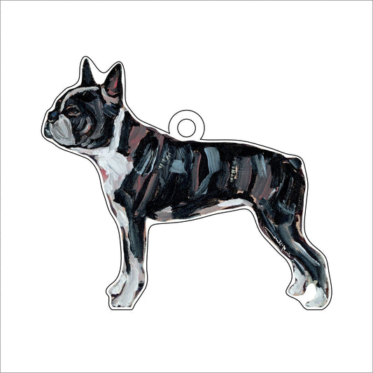 Boston Terrier | 0.25in. Acrylic Ornament | Case of 25