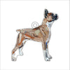 Boxer | 0.25in. Acrylic Ornament | Mix and Match (any 10+)