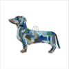 Dachshund Blues | 0.25in. Acrylic Ornament | Case of 25