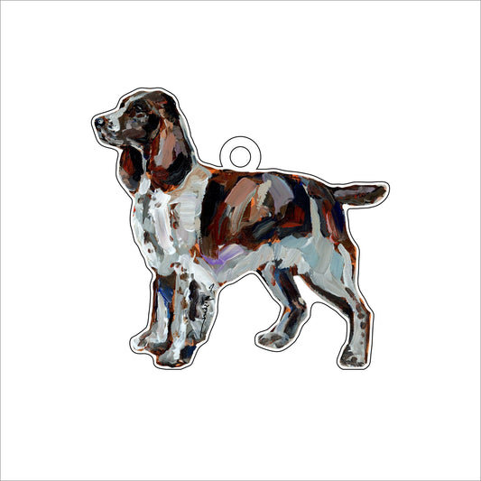 English Springer Spaniel | 0.25in. Acrylic Ornament | Case of 25