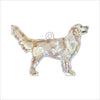 Golden Retriever | 0.25in. Acrylic Ornament | Case of 25