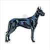 Great Dane Black | 0.25in. Acrylic Ornament | Mix and Match (any 10+)