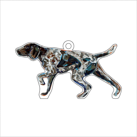 GSP Pointing | 0.25in. Acrylic Ornament | Case of 25