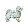 Maltese Short Hair | 0.25in. Acrylic Ornament | Mix and Match (any 10+)
