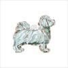 Maltese Short Hair | 0.25in. Acrylic Ornament | Case of 25