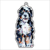 CMS-1087-C10 Bernedoodle Bag Charm | 0.125Acrylic Bag Charm | Case of 10