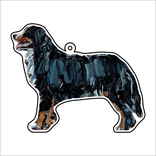 CMS-1088-C10 Bernese Mountain Dog Bag Charm | 0.125Acrylic Bag Charm | Case of 10