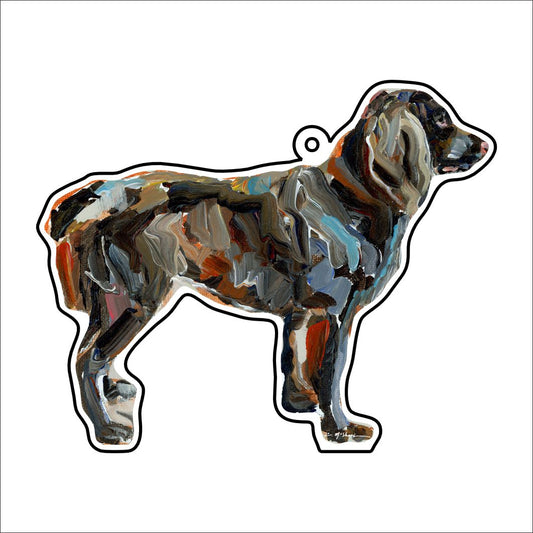CMS-1096-C10 Boykin Bag Charm | 0.125Acrylic Bag Charm | Case of 10