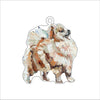 Pomeranian | 0.25in. Acrylic Ornament | Mix and Match (any 10+)