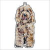 CMS-1116-C10 Cockapoo Blonde Bag Charm | 0.125Acrylic Bag Charm | Case of 10