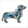 CMS-1119-C10 Dachshund Abstract Bag Charm | 0.125Acrylic Bag Charm | Case of 10