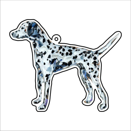 CMS-1122-C10 Dalmatian Bag Charm | 0.125Acrylic Bag Charm | Case of 10
