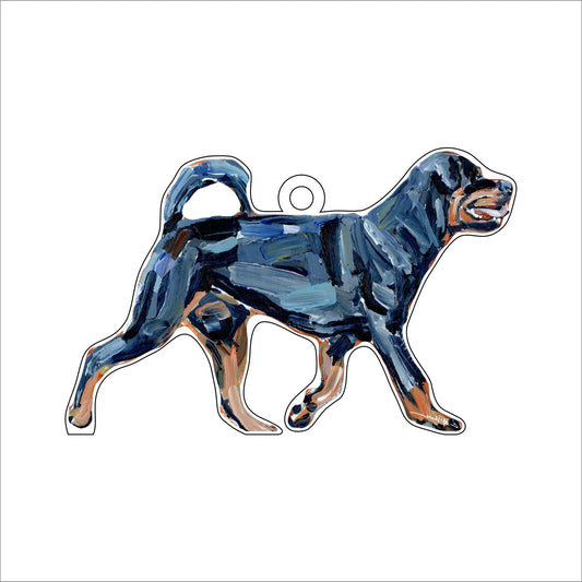 Rottweiler | 0.25in. Acrylic Ornament | Case of 25
