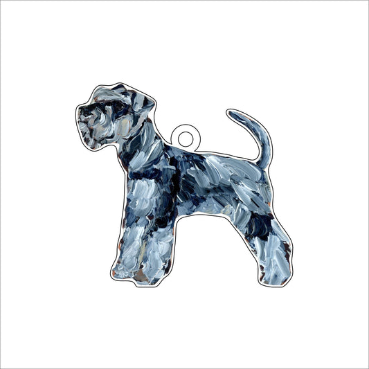 Schnauzer | 0.25in. Acrylic Ornament | Case of 25
