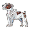 CMS-1161-C10 Jack Russell Wire-Haired Bag Charm | 0.125Acrylic Bag Charm | Case of 10