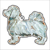 CMS-1168-C10 Maltese Short Hair Bag Charm | 0.125Acrylic Bag Charm | Case of 10