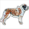 CMS-1185-C10 Saint Bernard Bag Charm | 0.125Acrylic Bag Charm | Case of 10