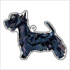 CMS-1188-C10 Scottie Bag Charm | 0.125Acrylic Bag Charm | Case of 10