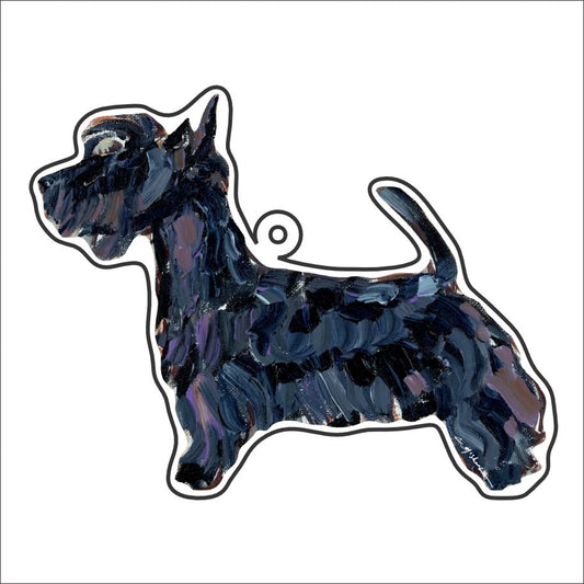 CMS-1188-C10 Scottie Bag Charm | 0.125Acrylic Bag Charm | Case of 10