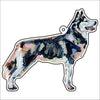CMS-1195-C10 Siberian Husky Bag Charm | 0.125Acrylic Bag Charm | Case of 10