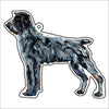 CMS-1200-C10 Wirehaired Pointing Griffon Bag Charm | 0.125Acrylic Bag Charm | Case of 10