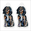 CMS-1227-C10 Cavalier King Charles BT Earring Pair | 0.125Acrylic Earring | Case of 10